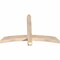 Ekena Millwork Bellingham Smooth Timber Gable Bracket, Douglas Fir, 48"W x 32"H x 3 1/2"D x 3 1/2"F, 16/12 Pitch GBW048X32X0404BEL00SDF - alternate 4